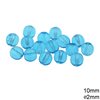 Glass Bead 10mm with 2mm Hole