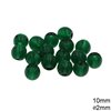 Glass Bead 10mm with 2mm Hole